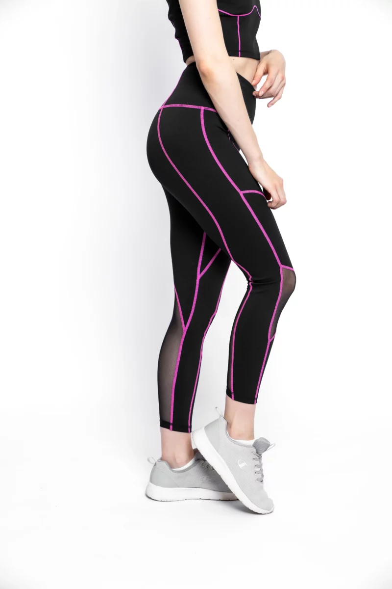 LIXRO Leggings Carmine Rose – Bild 3